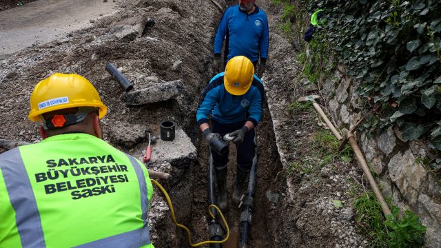Sapanca Kuruçeşme’nin altyapısı yaza hazırlanıyor