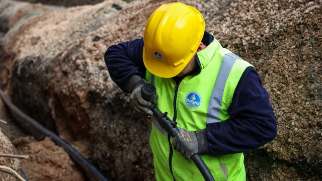 Sapanca’da Kuruçeşme’nin içme suyu hattı yenilendi