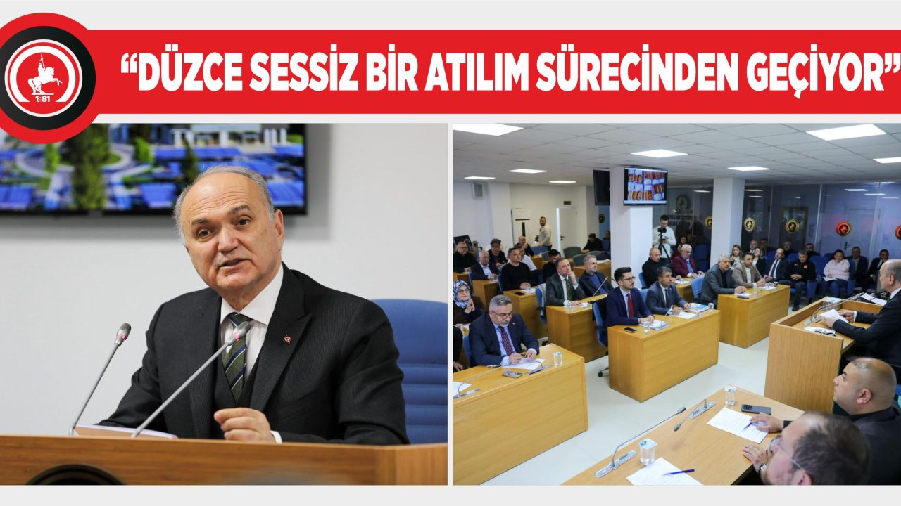 BAŞKAN ÖZLÜ, BELEDİYE MECLİSİ’NE HİTAP ETTİ