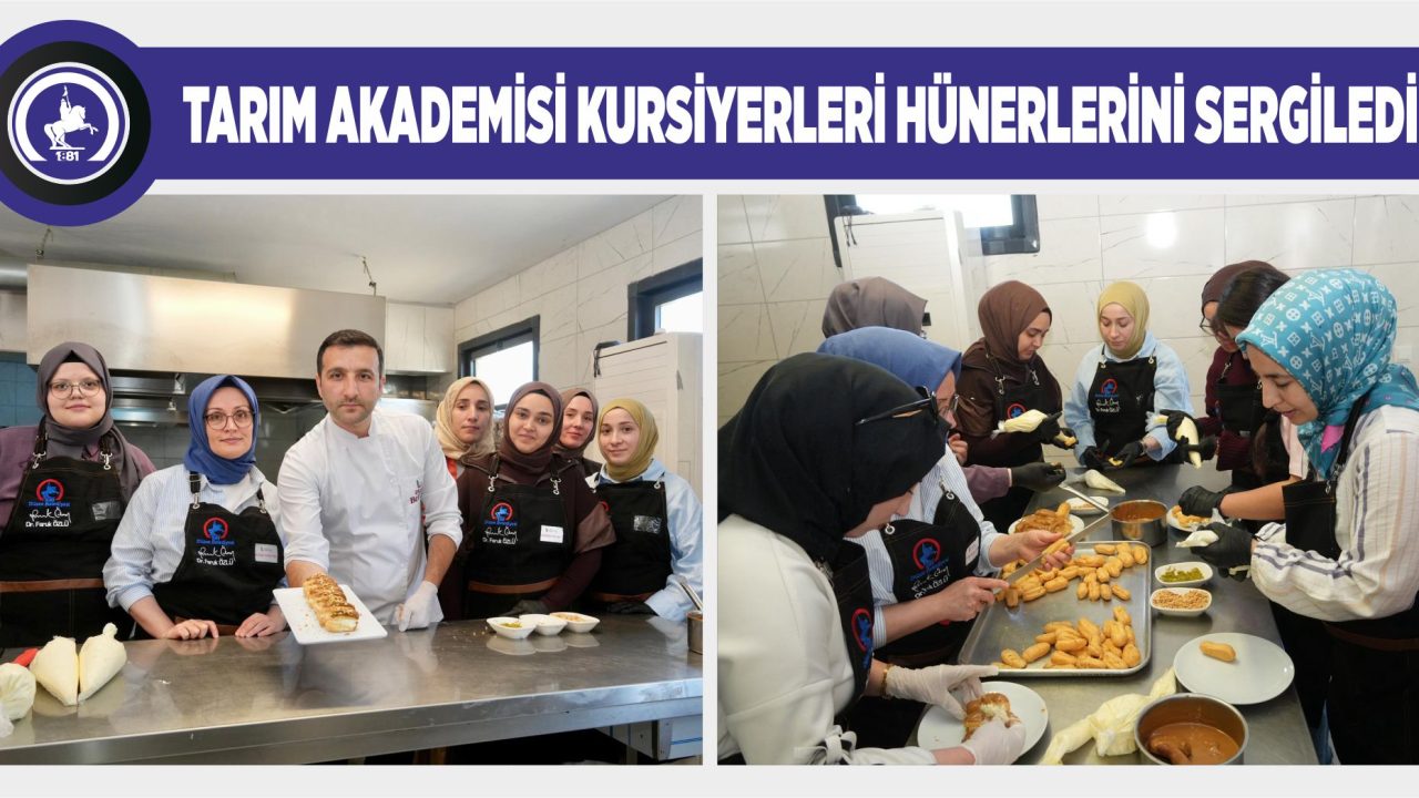 MUTFAK ATÖLYESİ TARIM AKADEMİSİNDE KURULUYOR PROJESİ BAŞLADI
