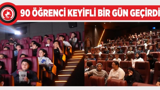 DÜZCE BELEDİYESİ’NDEN ÖĞRENCİLERE YÖNELİK SİNEMA ETKİNLİĞİ