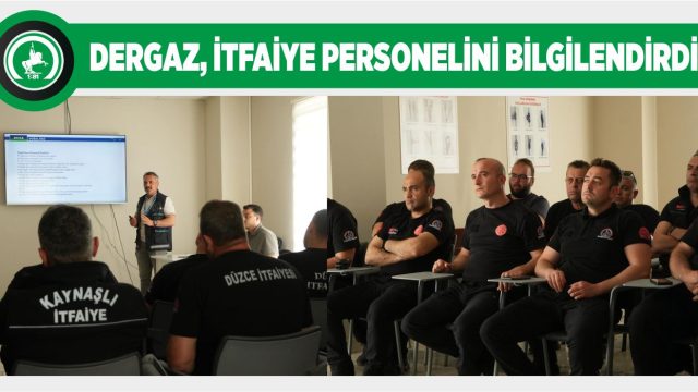 DÜZCE İTFAİYESİ BİLGİLERİNİ PEKİŞTİRDİ