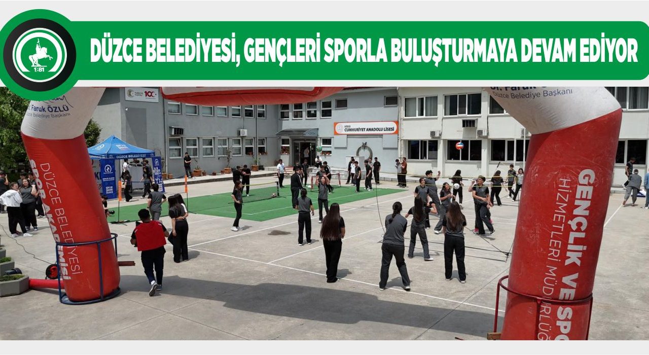 “HAREKET OKULUMDA” PROJESİ CUMHURİYET ANADOLU LİSESİ’NDE