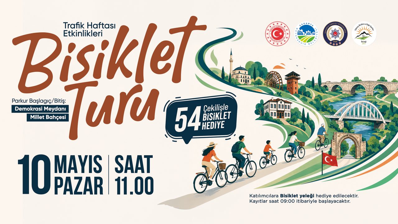 Trafik Haftası’nda pedallar güvenli ulaşım için dönecek