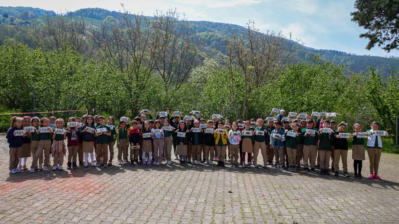 Hendek’te okul bahçesi Su Müfettişlerinin eğitim alanına dönüştü