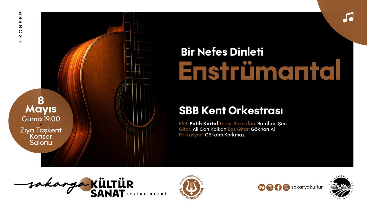 “Bir Nefes Dinleti” Ziya Taşkent’te müzikseverlerle buluşacak