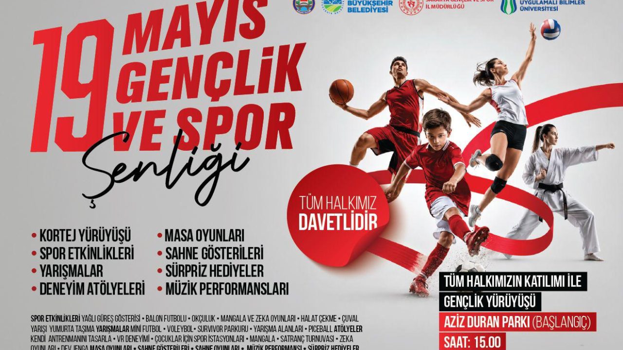 Büyükşehir, 19 Mayıs coşkusunu Aziz Duran Parkı’nda ‘Gençlik ve Spor Şenliği’ ile yaşatacak
