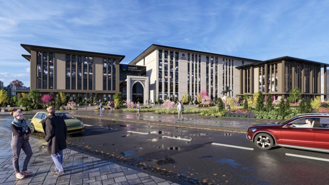 Yeni hizmet binasının detayları ve görselleri ilk kez: Başkan Alemdar beklenen tarihi de müjdeledi…