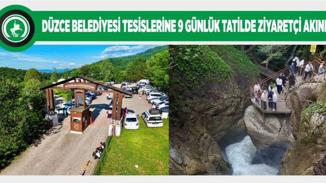 BAYRAM TATİLİNİN ROTASI DÜZCE OLDU