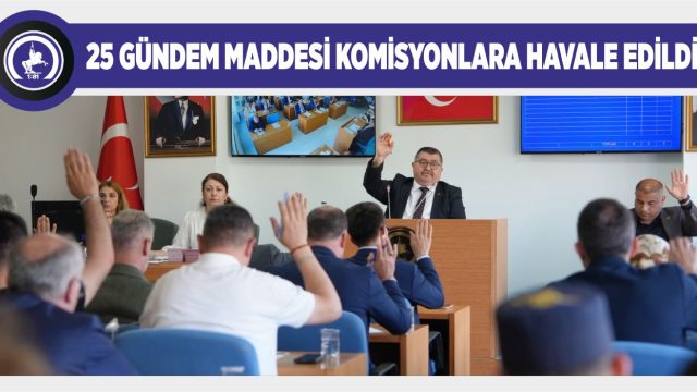 DÜZCE BELEDİYE MECLİSİ HAZİRAN AYI TOPLANTISINI GERÇEKLEŞTİRDİ
