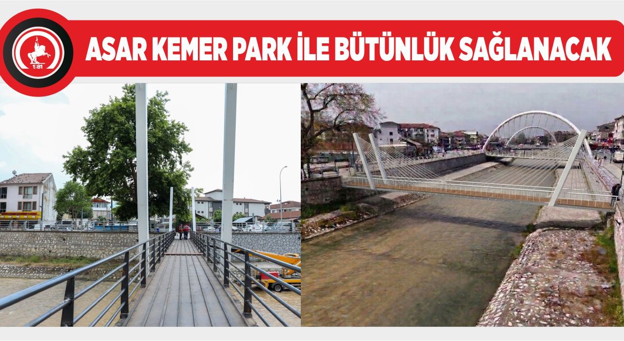 ASAR DERESİ YAYA KÖPRÜLERİ YENİLENİYOR