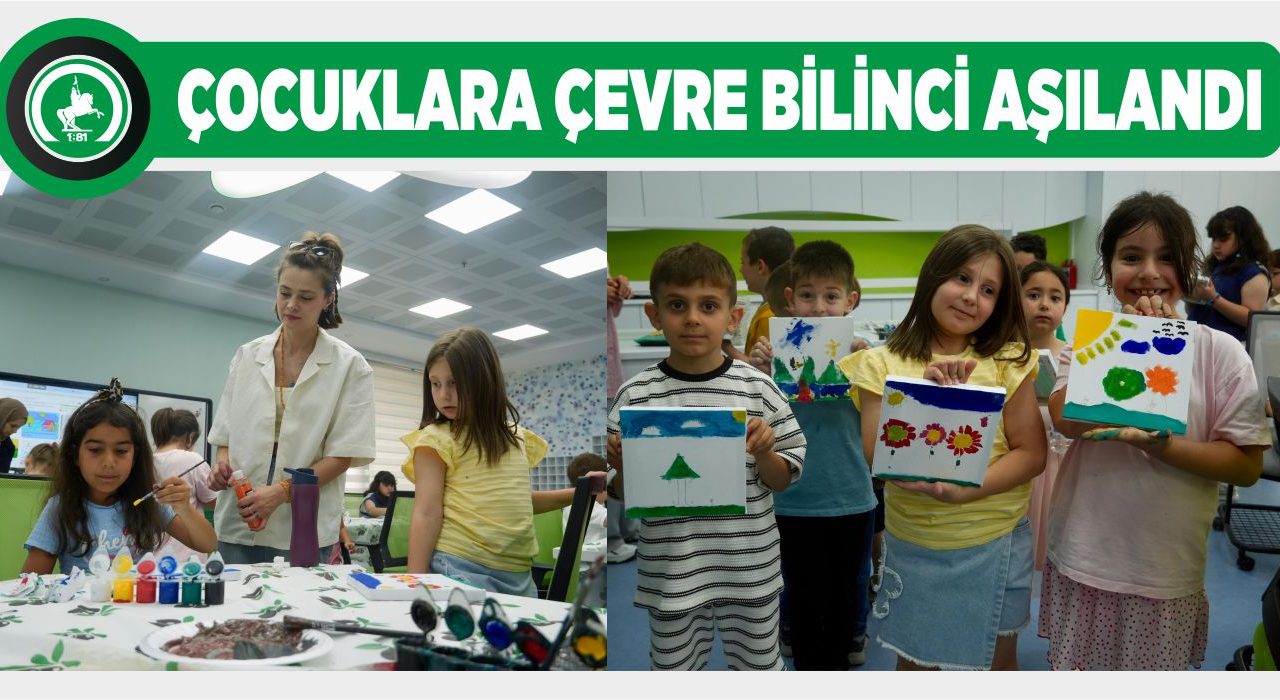 DÜZCE BİLİM MERKEZİ’NDE DÜNYA ÇEVRE GÜNÜ’NE ÖZEL “YEŞİL GELECEK” ATÖLYESİ