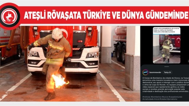 DÜZCE BELEDİYESİ'NİN DÜNYA KUPASI KLİBİ SOSYAL MEDYAYI SALLADI