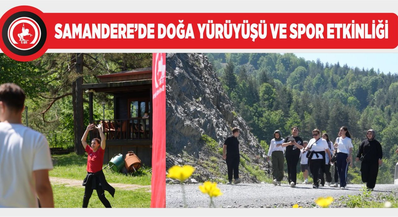 GENÇLER SAMANDERE ŞELALESİ’NDE DOĞAYLA BULUŞTU