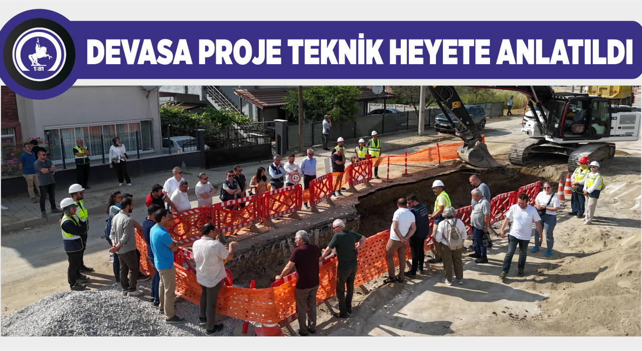İLLER BANKASI HEYETİ PROJEYİ İNCELEDİ