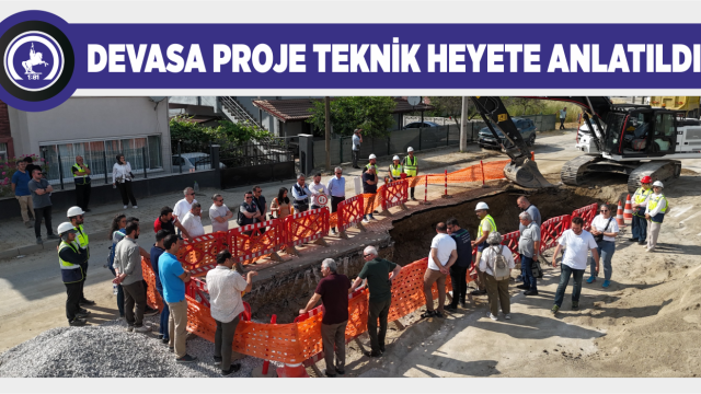 İLLER BANKASI HEYETİ PROJEYİ İNCELEDİ