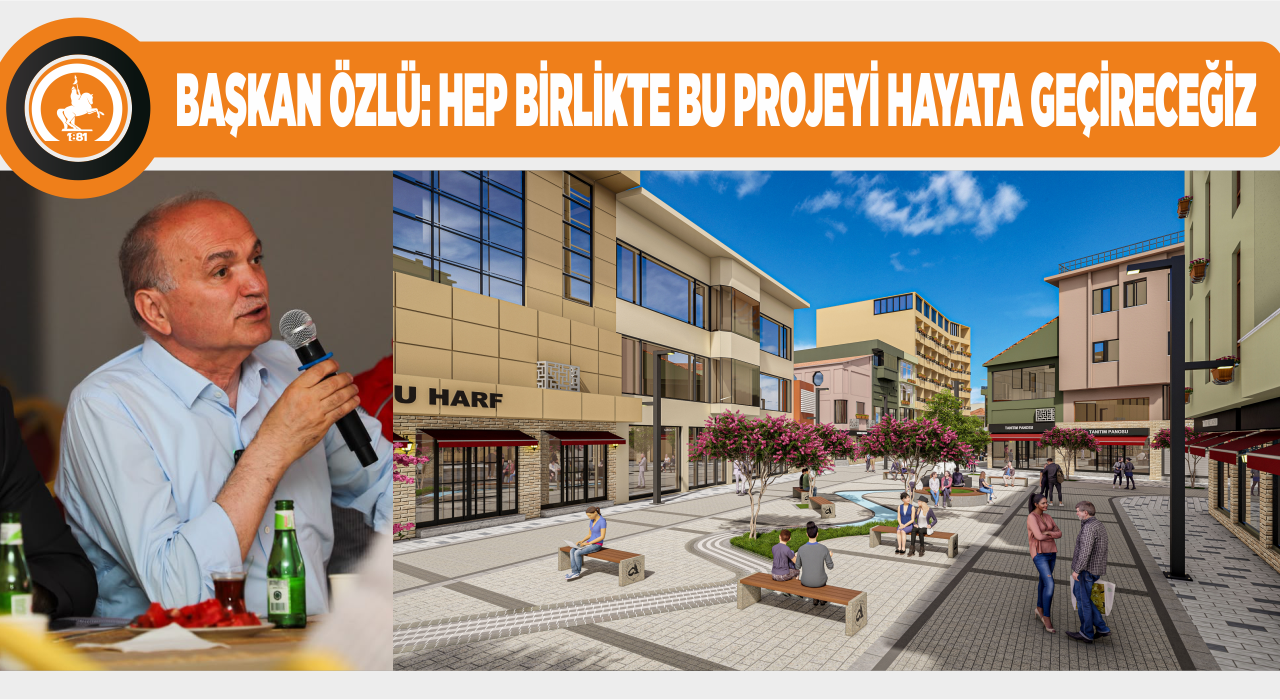 KIZILAY MEYDAN PROJESİ ESNAFA TANITILDI