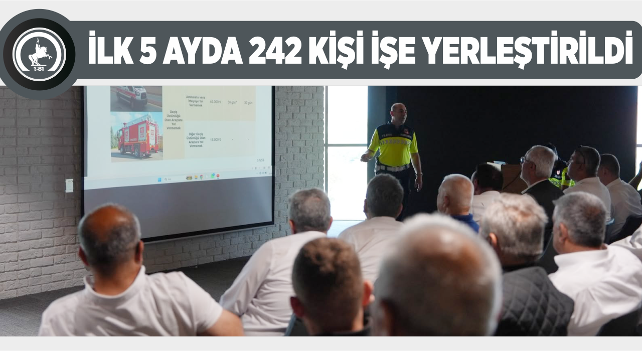 ULAŞIM A.Ş. ŞOFÖRLERİNE TRAFİK EĞİTİMİ