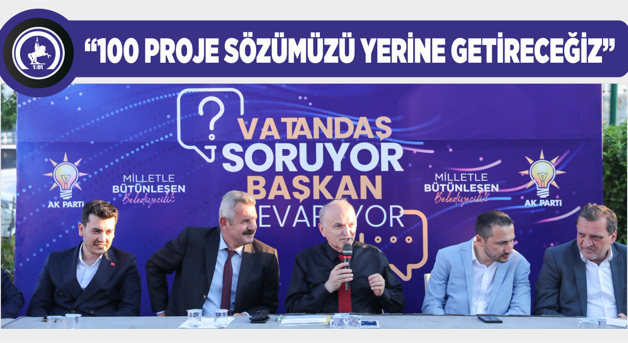 FEVZİ ÇAKMAK SAKİNLERİ SORDU, BAŞKAN ÖZLÜ CEVAPLADI