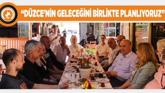 BAŞKAN ÖZLÜ ESNAF BULUŞMALARINI SÜRDÜRÜYOR