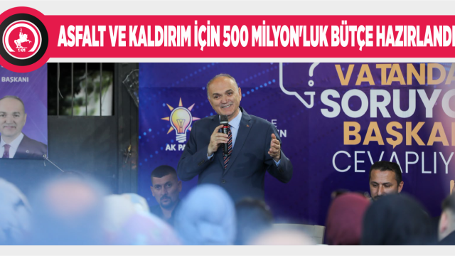 BAŞKAN ÖZLÜ NALBANTOĞLU MAHALLE SAKİNLERİ İLE BULUŞTU