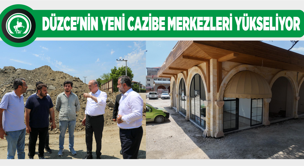 BAŞKAN ÖZLÜ’DEN İKİ BÜYÜK PROJEYE YAKIN TAKİP