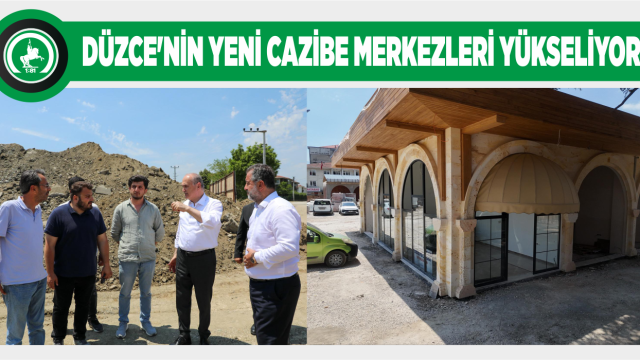 BAŞKAN ÖZLÜ’DEN İKİ BÜYÜK PROJEYE YAKIN TAKİP