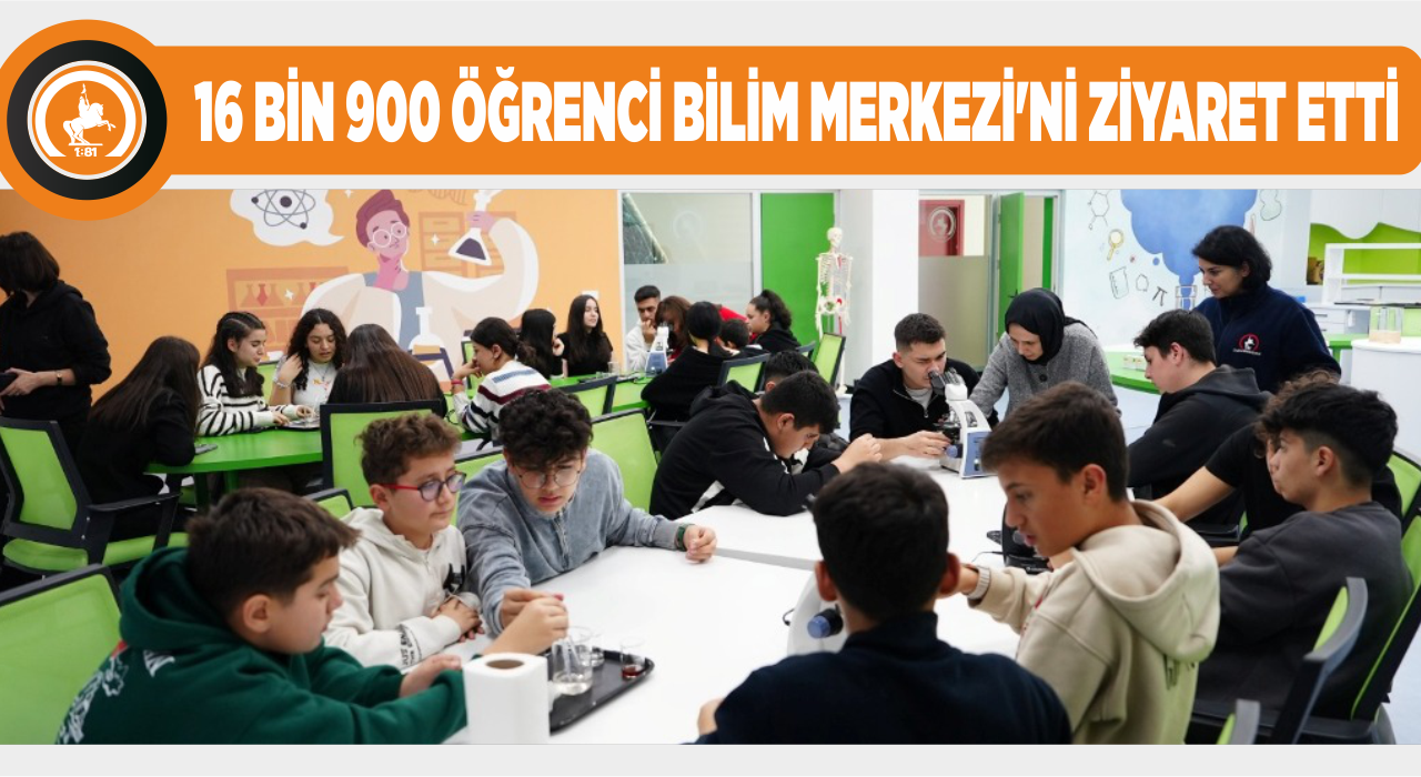 BİLİM MERKEZİ 2026’YA HIZLI BAŞLADI