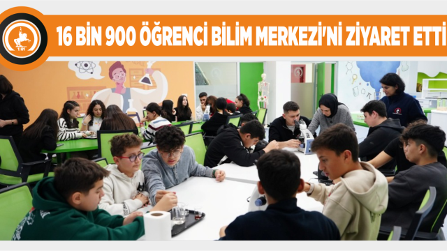 BİLİM MERKEZİ 2026’YA HIZLI BAŞLADI
