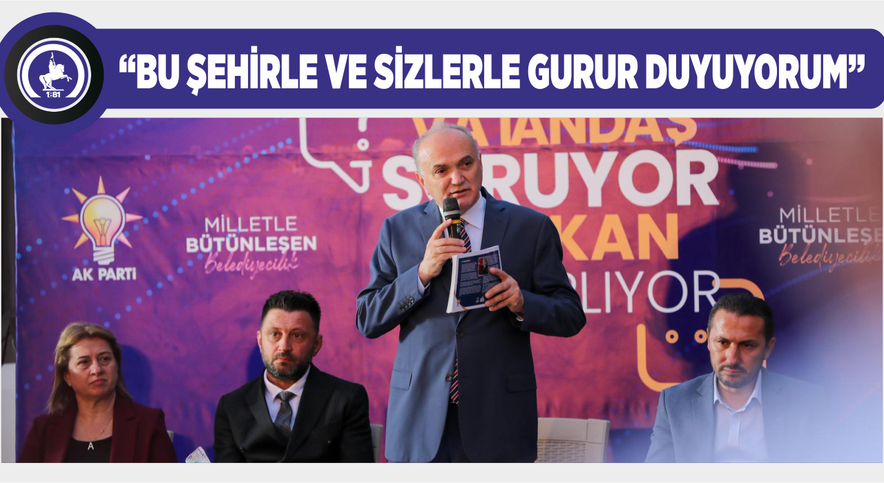 ‘VATANDAŞ SORUYOR BAŞKAN CEVAPLIYOR’ BULUŞMALARI HIZ KESMİYOR