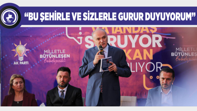 ‘VATANDAŞ SORUYOR BAŞKAN CEVAPLIYOR’ BULUŞMALARI HIZ KESMİYOR