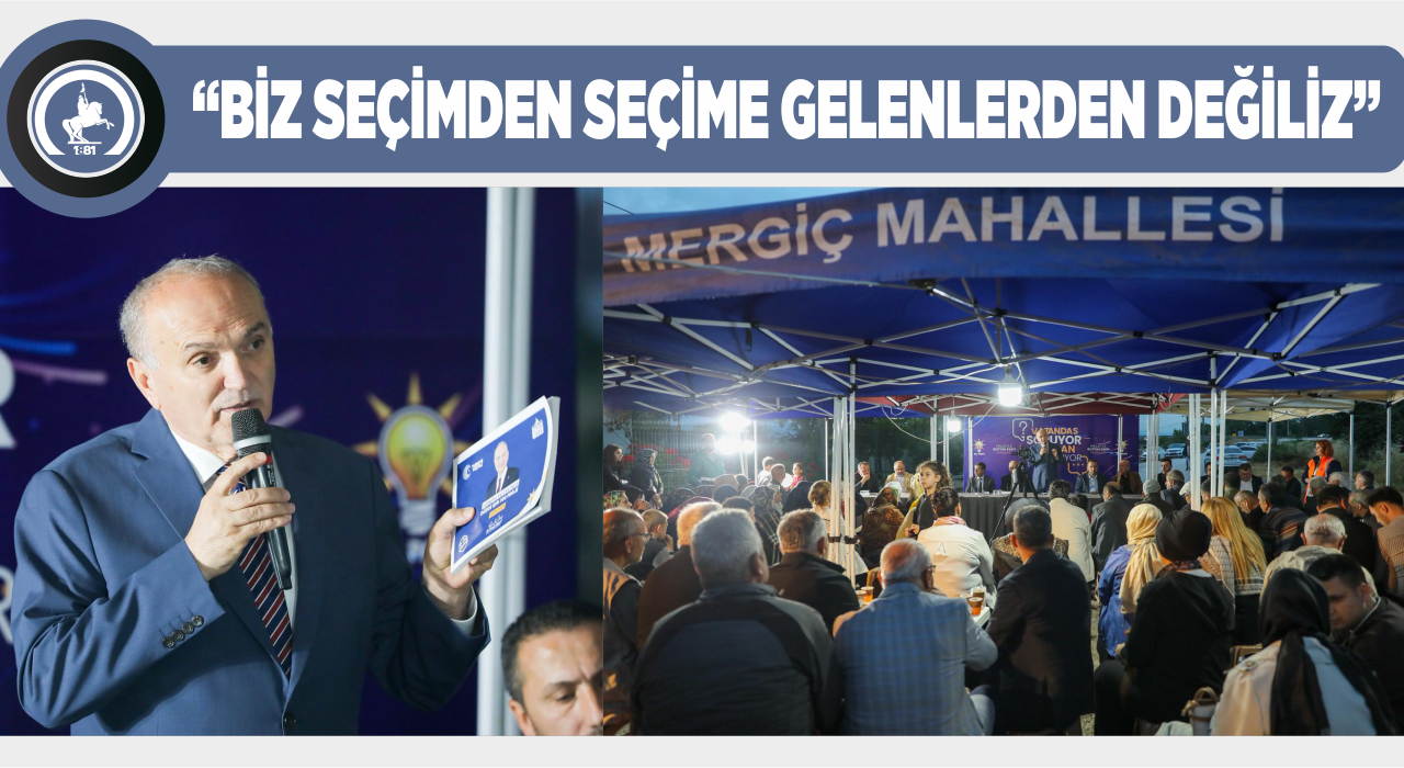 BAŞKAN ÖZLÜ: 100 PROJEYİ TAMAMLAMAYA KARARLIYIZ