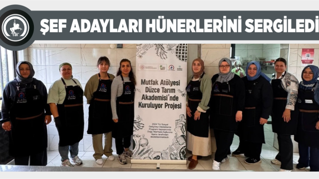 ‘MUTFAK ATÖLYESİ TARIM AKADEMİSİNDE KURULUYOR’ PROJESİNDE TADIM GÜNÜ