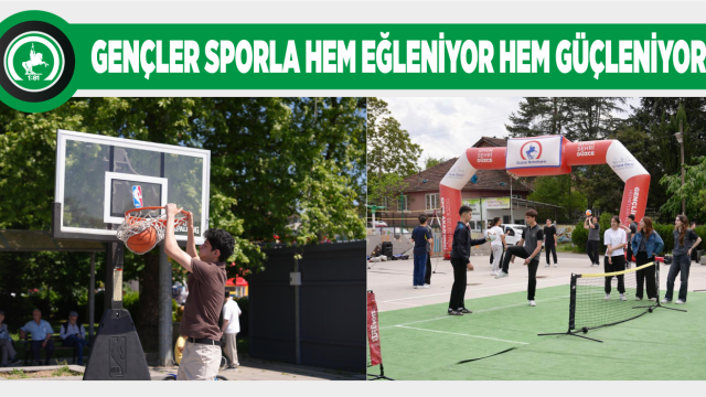 SPOR HİZMETLERİ BİNLERCE KİŞİYE ULAŞTI