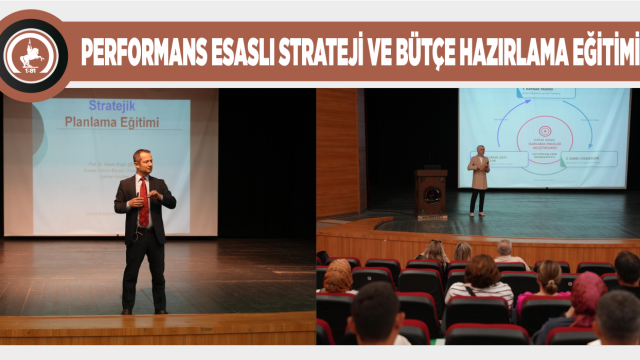 MALİ HİZMETLER'DEN HİZMET İÇİ EĞİTİM
