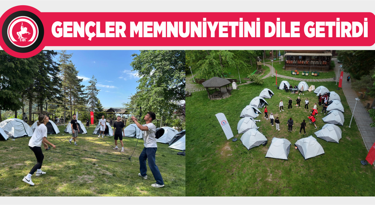 60 GENÇ SAMANDERE’DE BİR ARAYA GELDİ