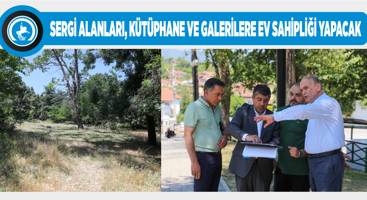BAŞKAN ÖZLÜ, YENİ MÜZE YERİNİ İNCELEDİ