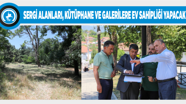 BAŞKAN ÖZLÜ, YENİ MÜZE YERİNİ İNCELEDİ