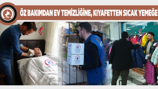 SOSYAL HİZMETLER MÜDÜRLÜĞÜ ÇALIŞMALARINI SÜRDÜRÜYOR