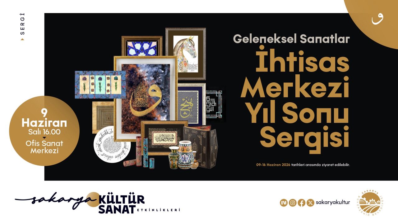 Geleneksel Sanatlar İhtisas Merkezi’nde yıl sonu heyecanı yaşanacak