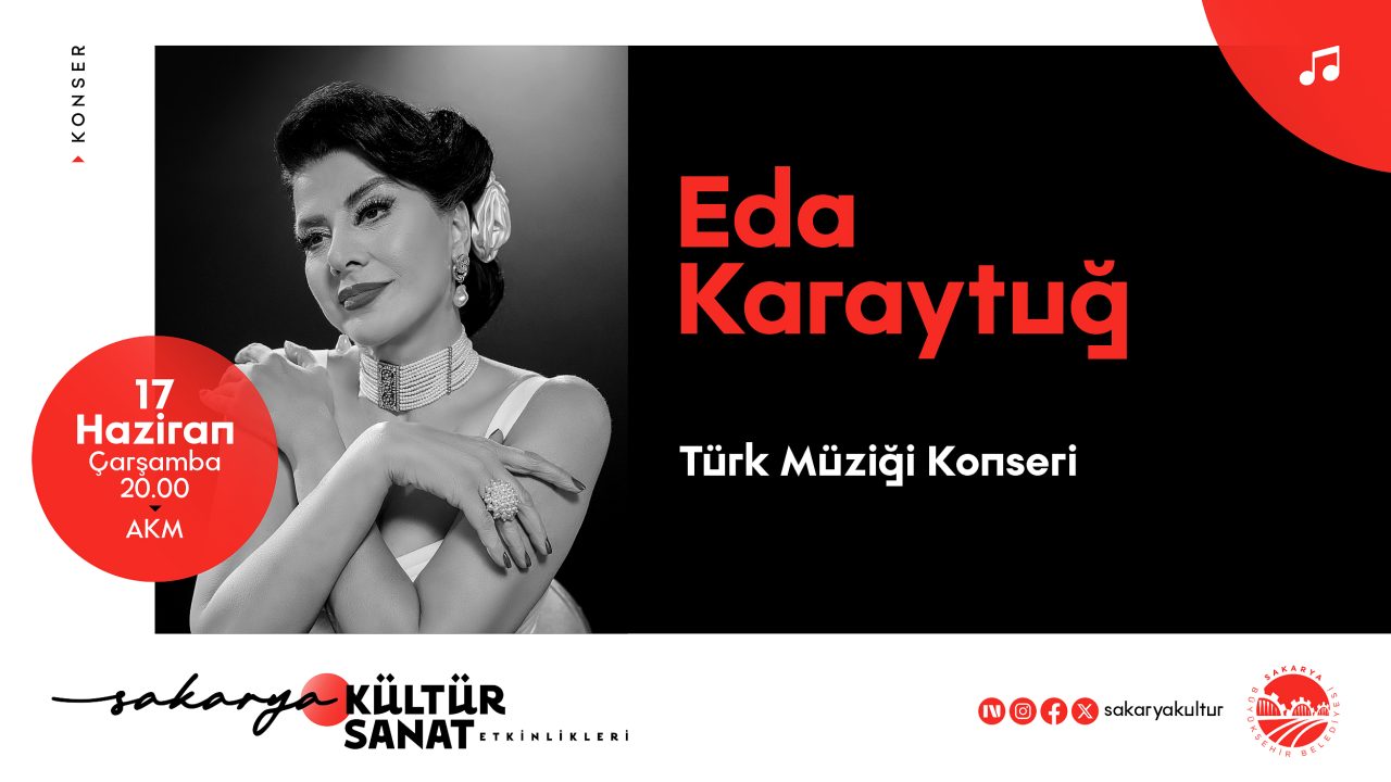AKM’de Eda Karaytuğ ile Türk müziği rüzgârı esecek