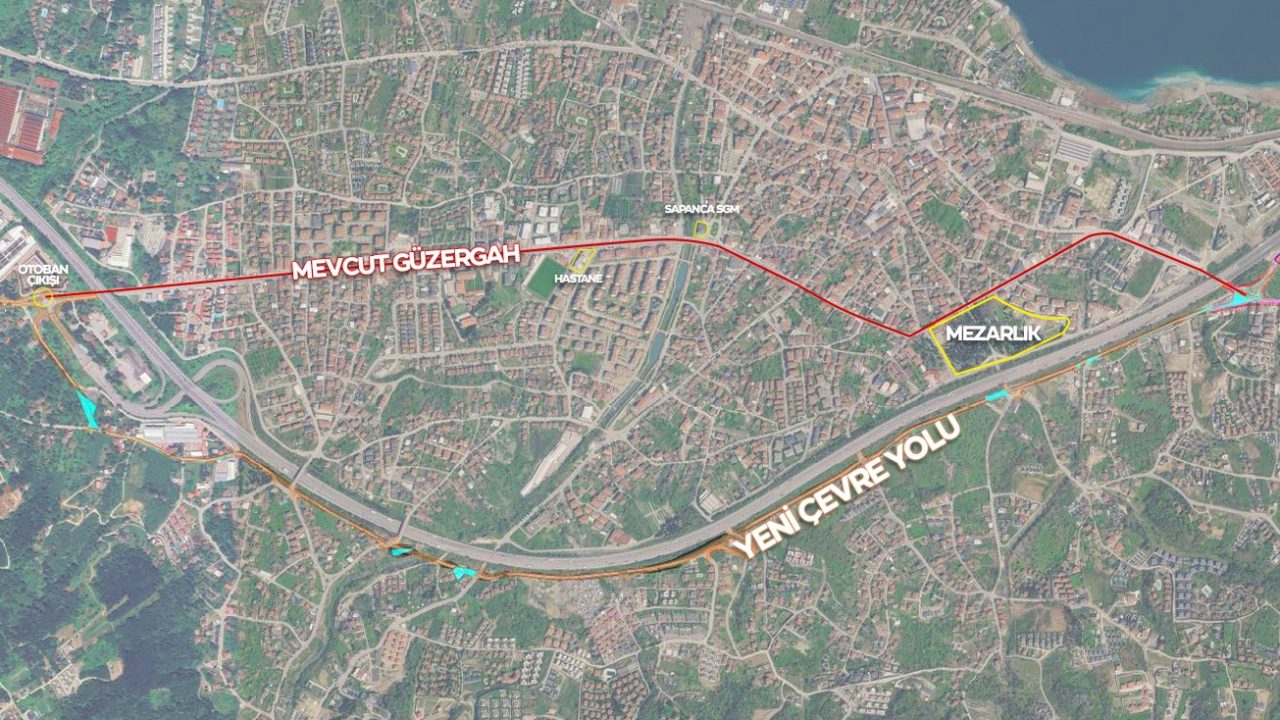 “Duble yollar ile Sapanca’da ulaşım sorunu çözülüyor”