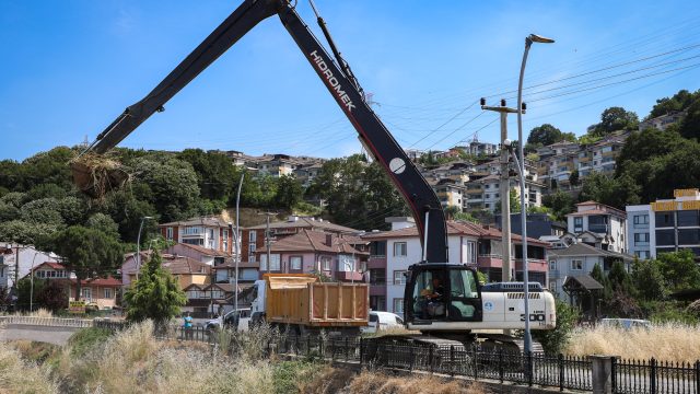 SASKİ Kanlıdere’yi kötü koku ve haşereden arındırdı