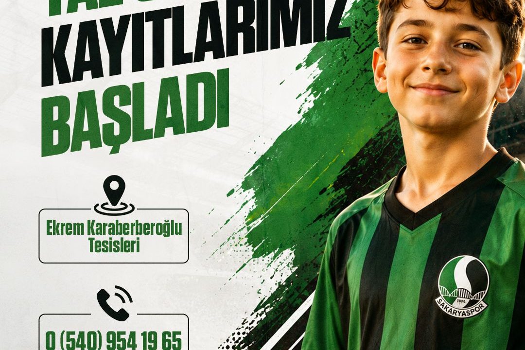 Sakaryaspor Yaz Futbol Okulu kayıtları başladı