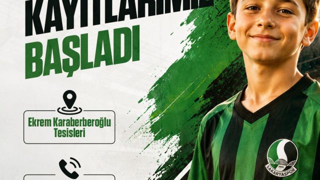 Sakaryaspor Yaz Futbol Okulu kayıtları başladı