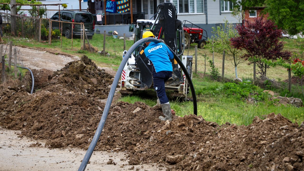 Kaynarca Ömerağa’da 2 bin 900 metrelik içme suyu hattı projesi tamamlandı