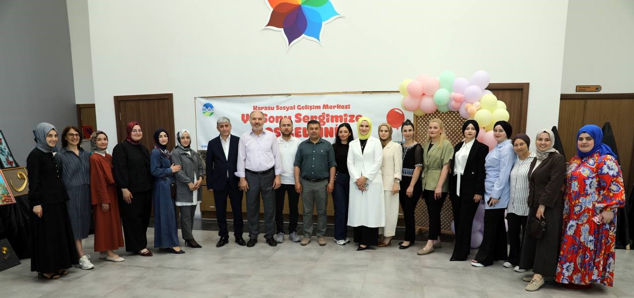 Karasu SGM’de el emeği göz nuru eserlerle büyüleyici final