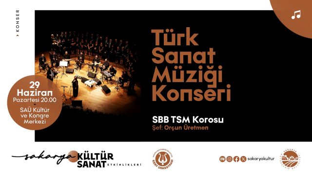 Büyükşehir’in Haziran takvimi Türk Sanat Müziği Konseriyle sona eriyor