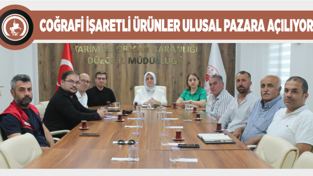 BAŞKAN ÖZLÜ’DEN DÜZCE’NİN TARIMSAL ÜRÜNLERİNE DEĞER KATACAK ÇALIŞMA