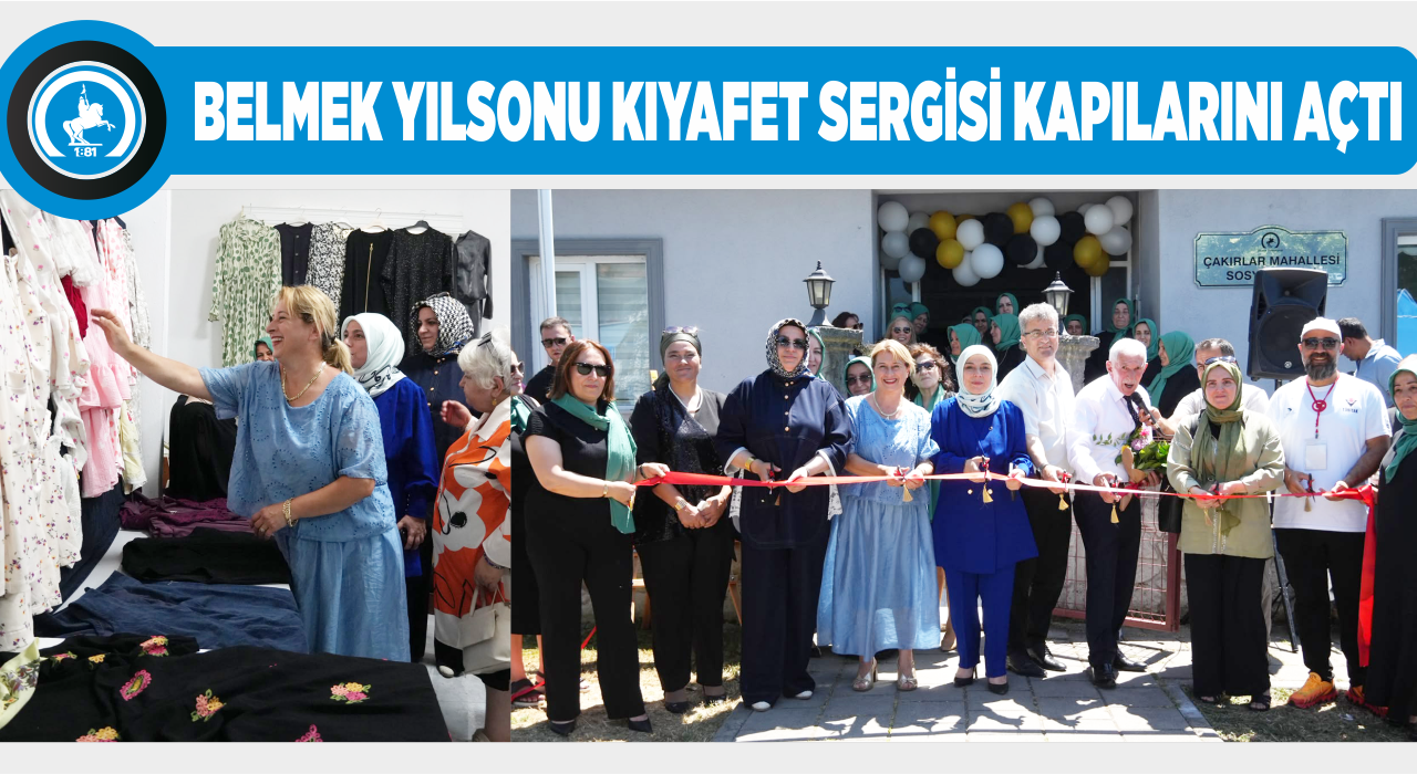 KURSİYERLERİN ESERLERİ ÇAKIRLAR’DA GÖRÜCÜYE ÇIKTI
